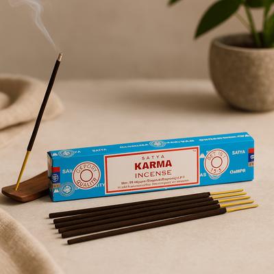 6x Incense Sticks Karma 15g Satya