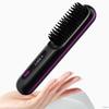 Portable Straightener Brush Rechargeable Hair Straightener Comb Brush