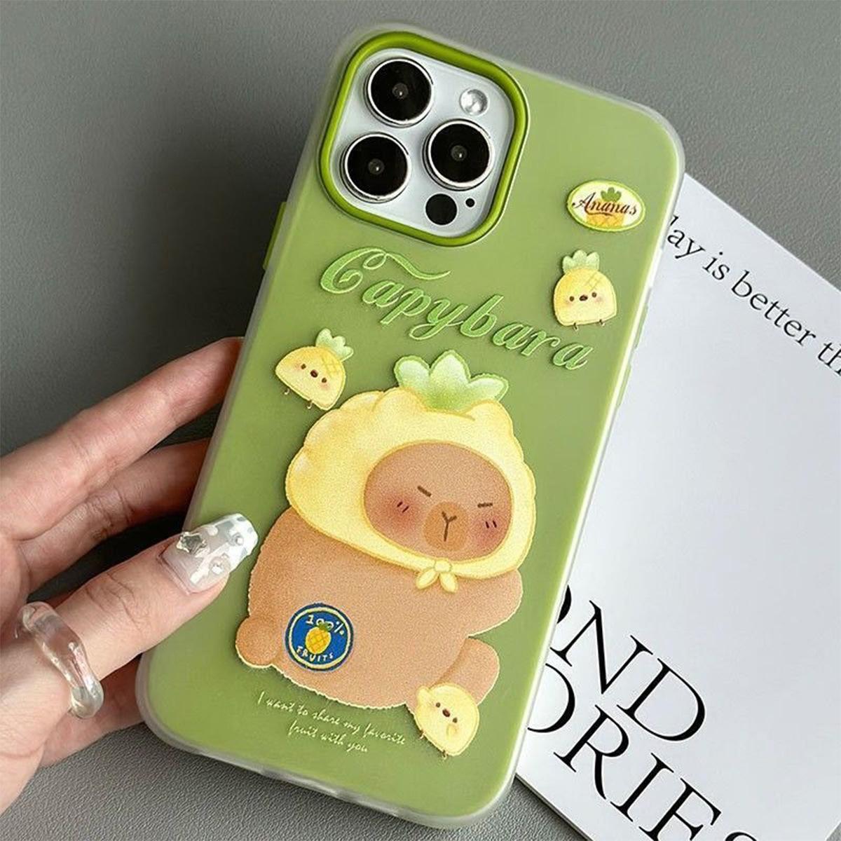 

Transparent for IPhone Case for IPhone Case Cute Ins Style for IPhone Case New Crayon For iPhone 16PROMAX