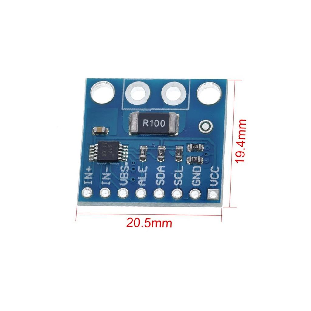 INA226 IIC I2C Bi-Directional Current Monitoring Sensor Power Monitor Sensor Module with Alarm Function