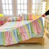 3pcs Bed Skirt Set Anti-slip Bed Skirt Bed Cover Full Bed Skirt Set Dust-proof Bed Sheet Bed Surround Bed Cover Mattress Protective Cover Bedding Set