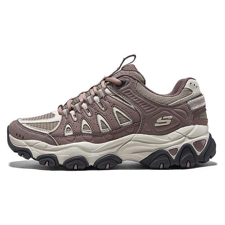 (WMNS) Skechers DLites Training Shoes Brown Beige Mauve Women s 180172-MVE EU 36