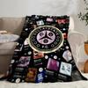 Singer D-Dellafuente Torii Yama Throw Kid-Friendly Flannel Throw Blanket Soft Warm Anti-Static Washable All Season