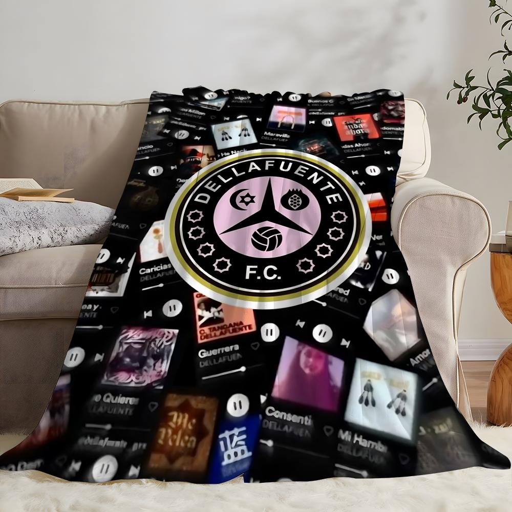 Singer D-Dellafuente Torii Yama Throw Kid-Friendly Flannel Throw Blanket Soft Warm Anti-Static Washable All Season