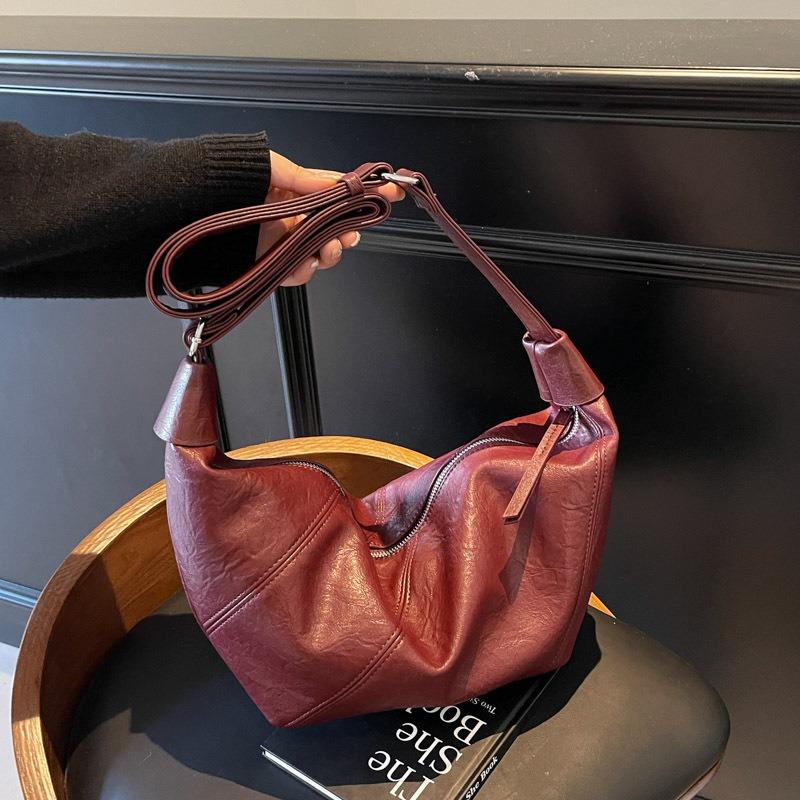 Maillard Tasche Damen neue lässige vielseitige Schulter-Umhängetasche hochwertig große Kapazität Knödeltasche