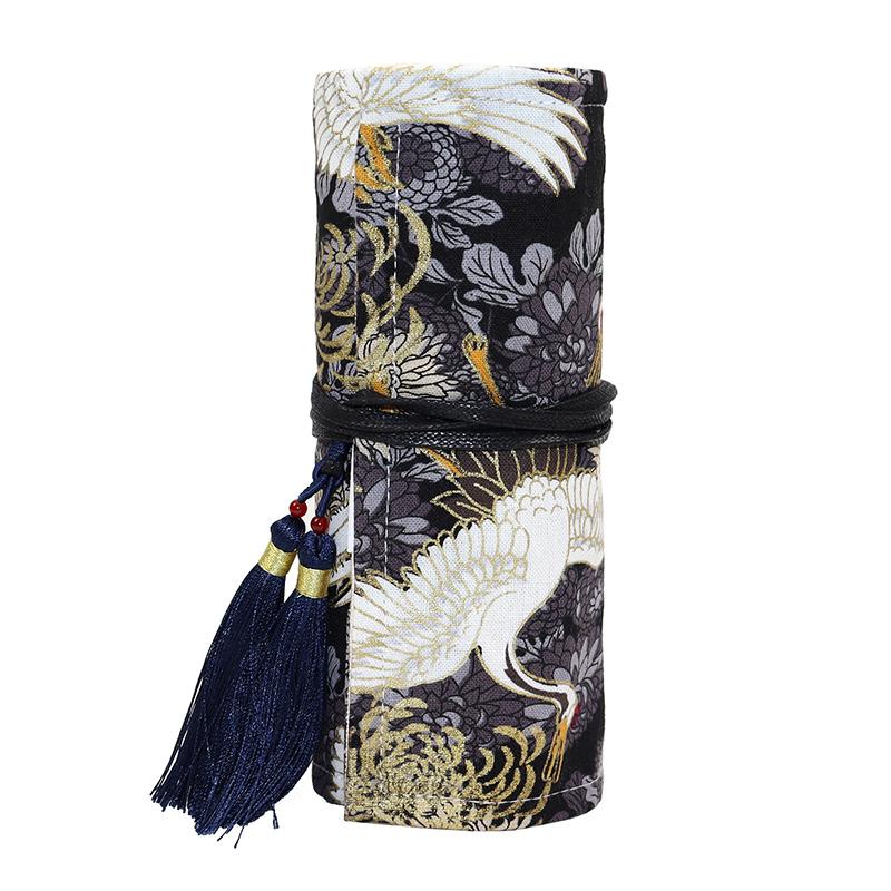 

Портативный органайзер для крючков для вязания с раскладным держателем для сумки, многофункциональное хранилище для спиц, пряжи и аксессуаров