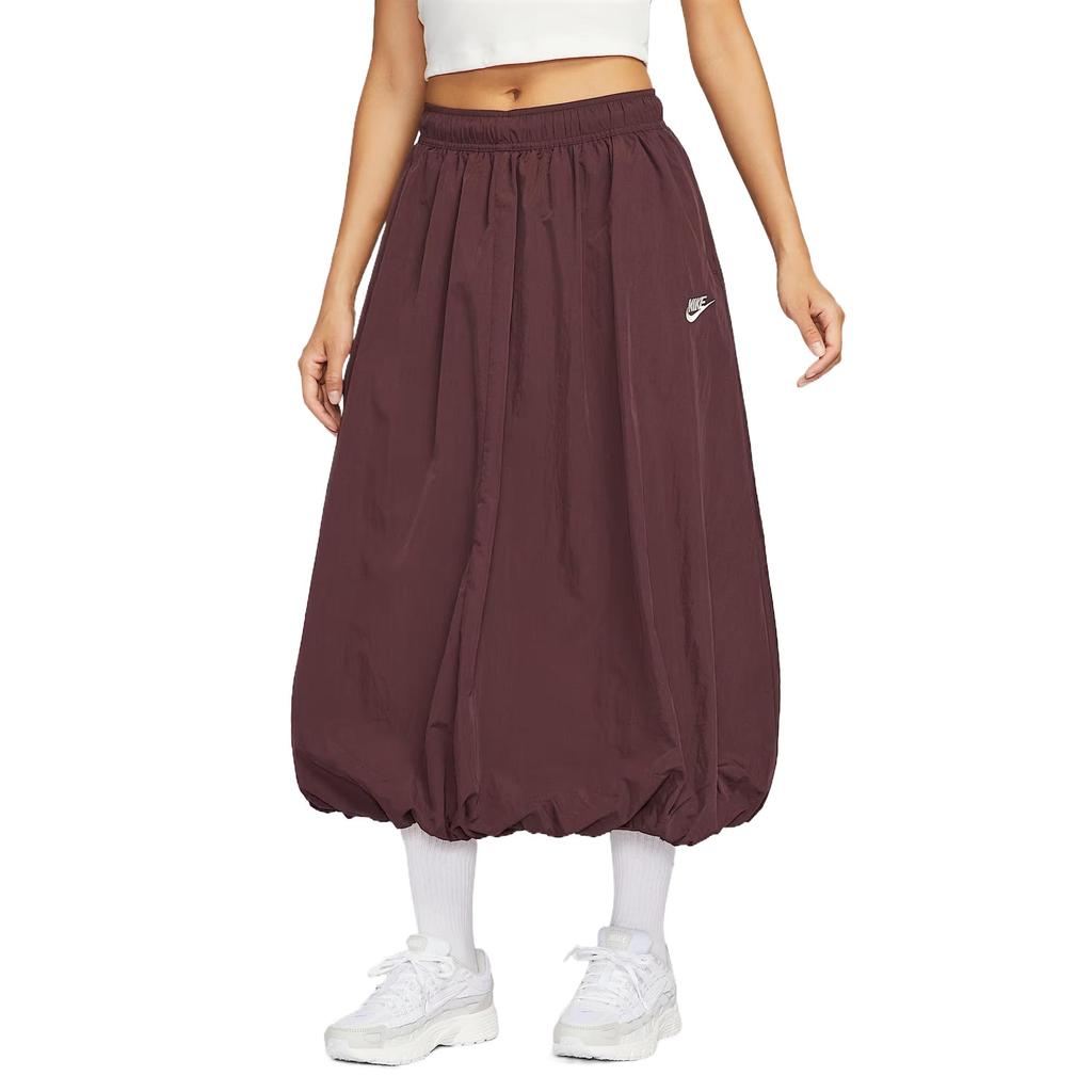 Nike Women's Sportswear Windrunner Skirt Burgundy Crush IM7451-652