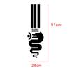  Alfa Romeo Sportiva Hood Vinyl Sticker Custom Engine Cover Decals For Giulia Stelvio Giulietta Mito 156 147 159 GT qa9