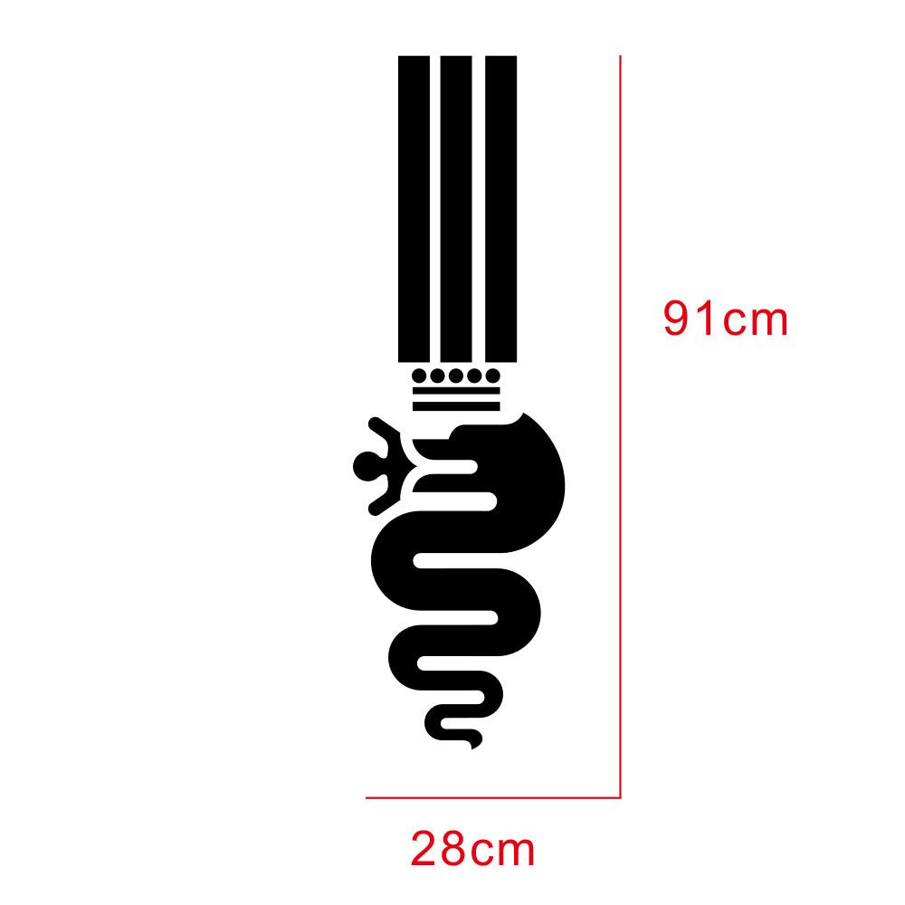 Alfa Romeo Sportiva Hood Vinyl Sticker Custom Engine Cover Decals For Giulia Stelvio Giulietta Mito 156 147 159 GT qa9