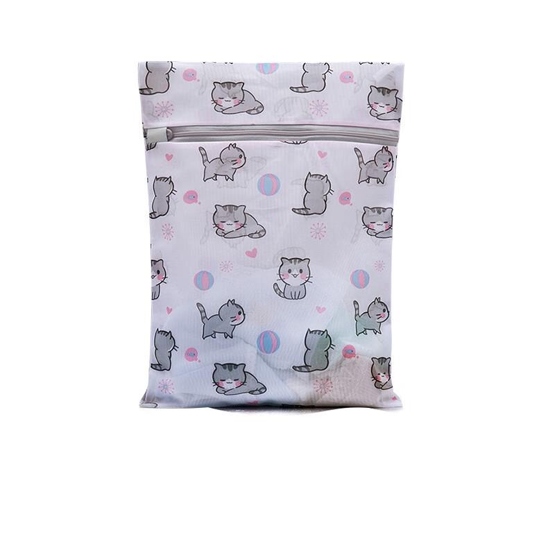 Printed Cat Fine Mesh Laundry Bags