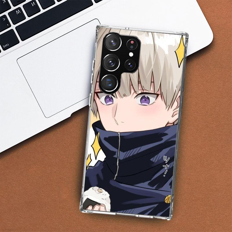 Kaisen J-Jujutsu Inumaki Toge Handyhülle Für Samsung Galaxy S25 S24 S23 Plus S22 Ultra S21 S20 FE S10 + S25 Edge Funda Hülle Coque