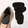 Double Thick Half-Inch T-Shaped Foam Heel Cushion And Heel Cup - High Heel Use, Non-Slip, Durable, Soft, Comfortable, Breathable