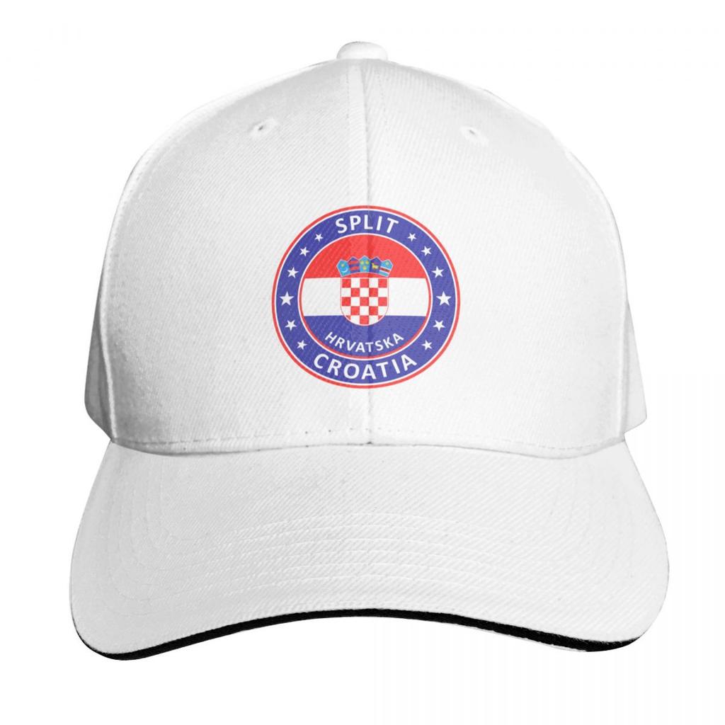 Split Croatia Hrvatska Baseball Cap Thermal Visor Hat Beach New In Hat Ball Cap For Girls Unisexs