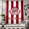 Wall Hanging Tapestry With Custom Name & Text, Sunderland FC Decorative Tapestry For Bedroom