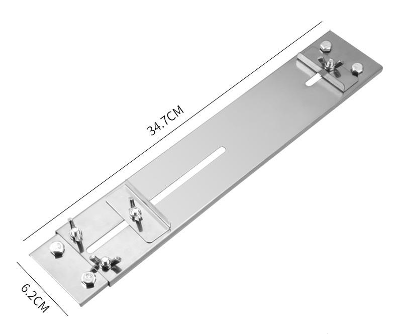 Adjustable Sharpening Stone Holder With Diamond Whetstone Stainless Steel Grindstone Holder Sink Bridge 400/1000 Grit Sharpening M