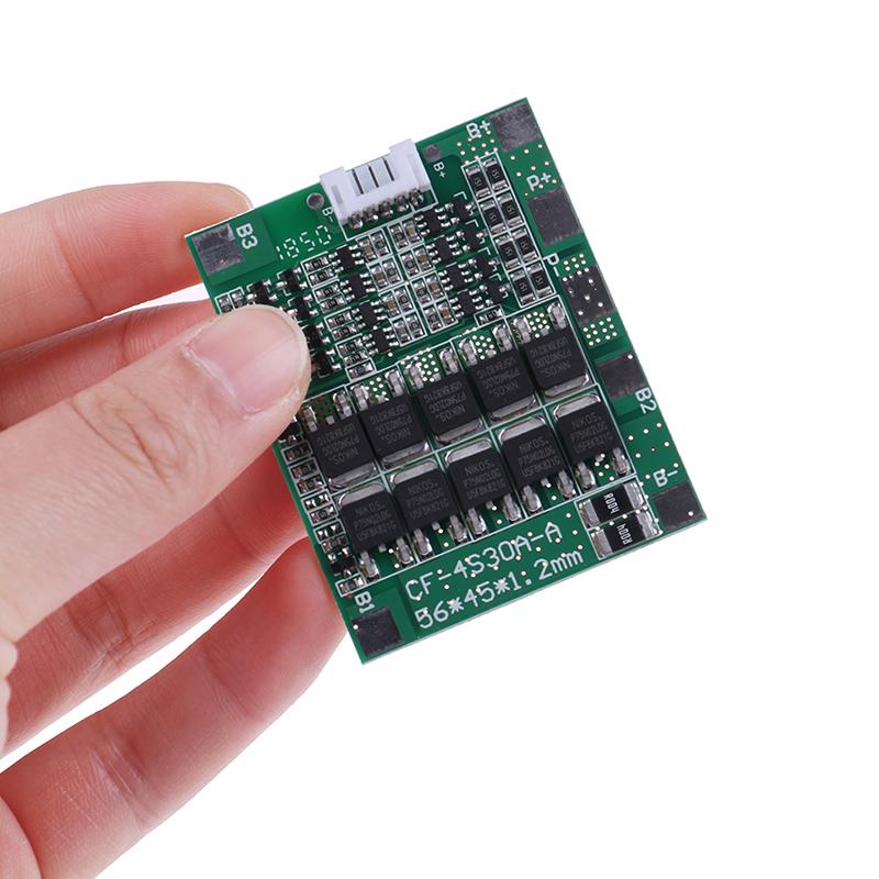 4S 14.8V 30A Bms Pcb Protection Board 18650 Li-Ion Battery Cell Balance