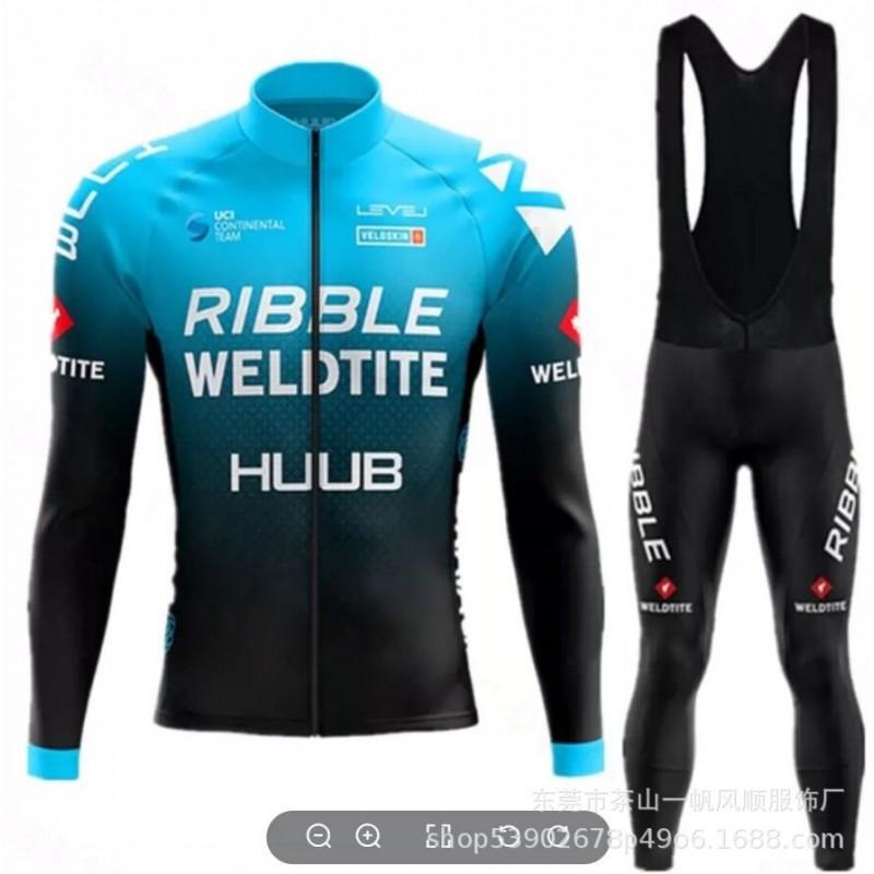 Mens Cycling Jersey Shorts Set Breathable Quick-Dry Elastic Pro Team Style Riding Gear
