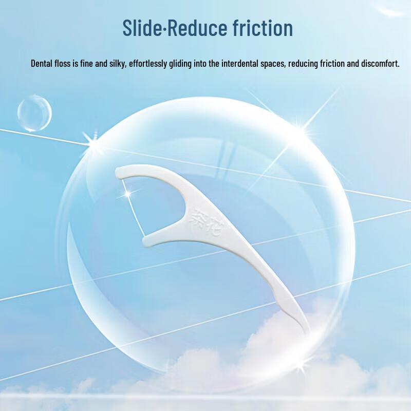 CHAHUA Disposable Dental Floss Picks & Toothpicks