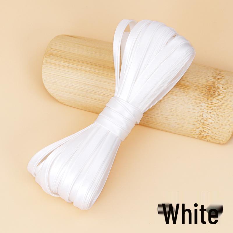 

Hengmeihe Атласная тесьма для окантовки ципао - 0,6 см Не требующая глажки отделка для подгиба одежды