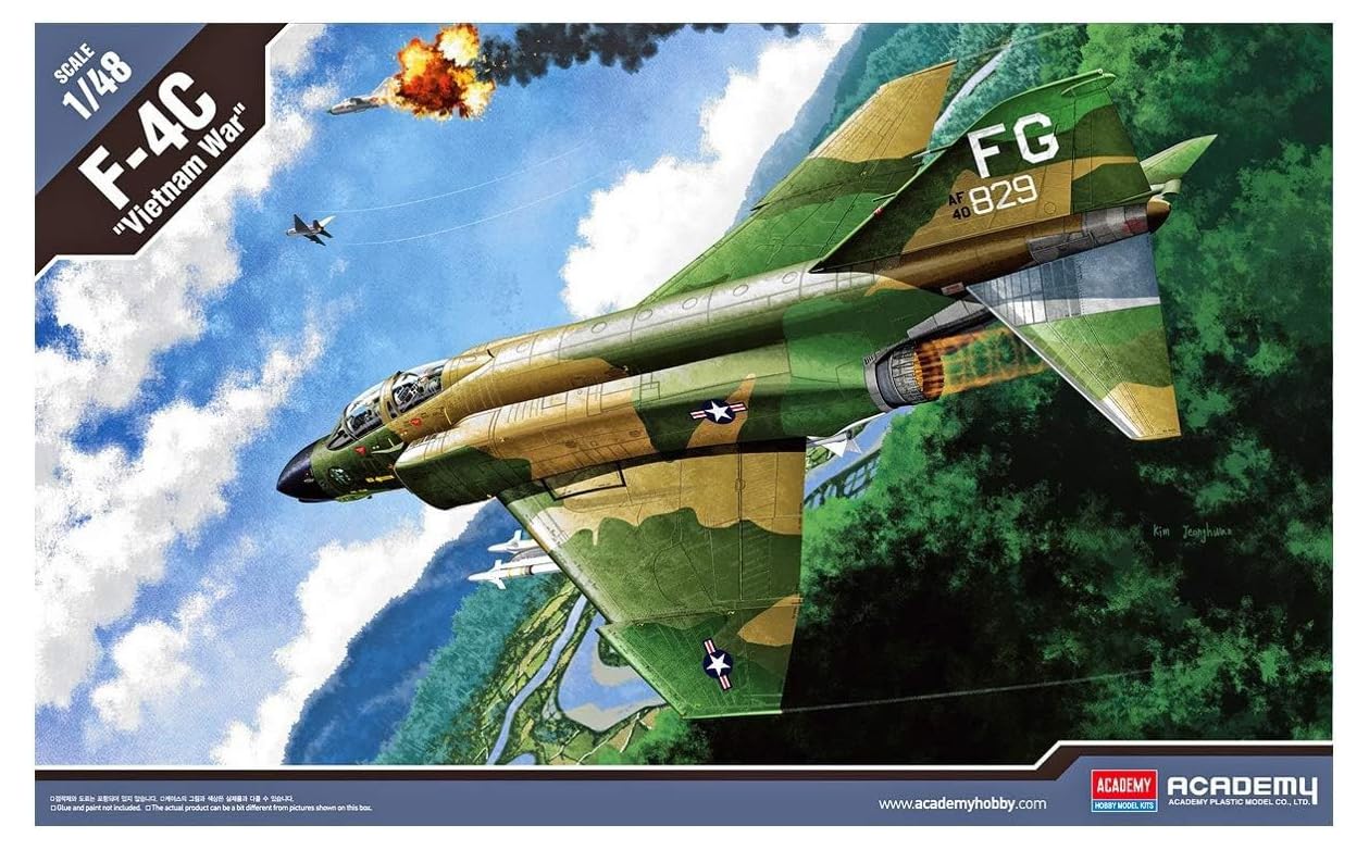 

Academy USAF Vietnam War AM12294 Plastic Model 1/48 F-4C