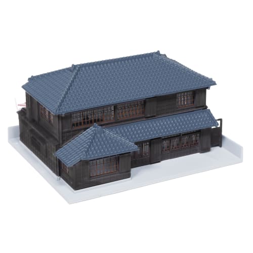 KATO N Gauge Hip-Roof Townhouse 1 Black Wall Diorama Supplies 23-482B