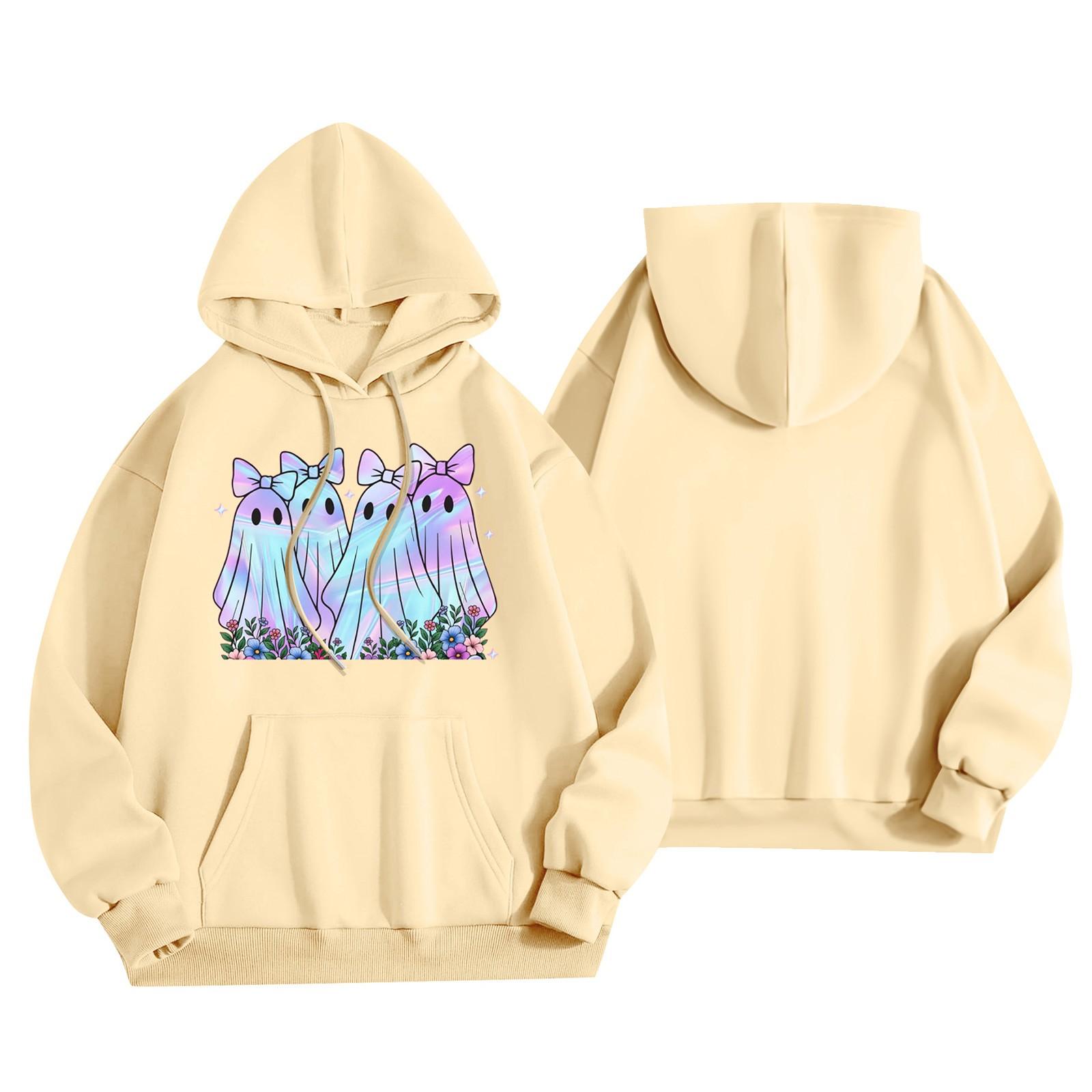 

Женская модная легкая толстовка с длинными рукавами и карманами с принтом бейсбола XXL бежевый