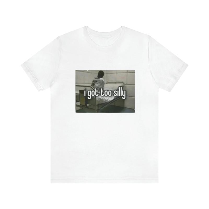 Ich bin zu albern Lustiges Meme T-Shirt Trendiges Meme T-Shirt Ich bin so albern Lustiges Grafik-T-Shirt Geeignet für den täglichen Gebrauch