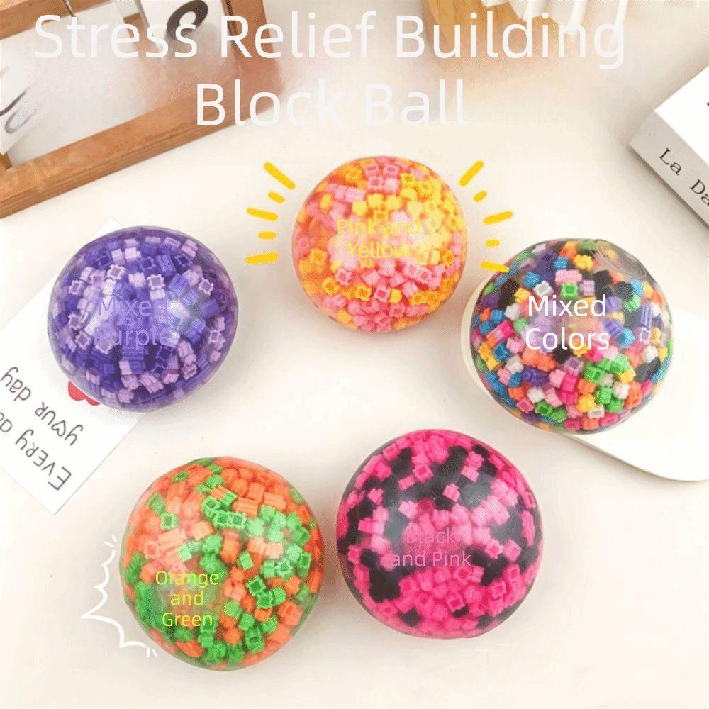 Hand Relax Building Blocks Squishy Super Big Handmade Ball Creative Crunchy Squishy Kids Adults