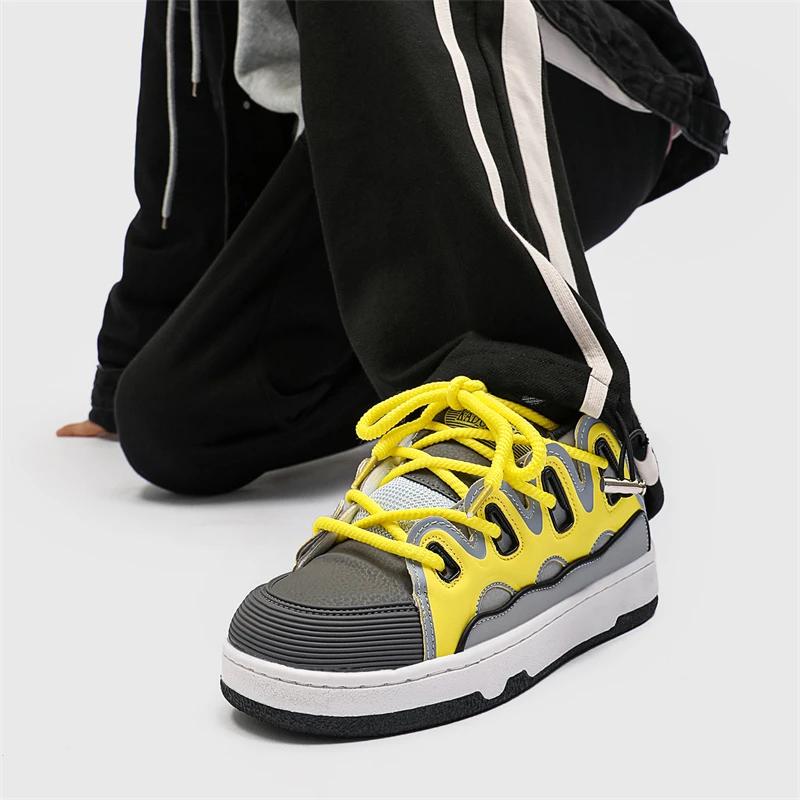 Herrskor Sneakers Herr tenis Lyxskor Herr casual Träningssko Race Andningsbara mode loafers Löparskor för män