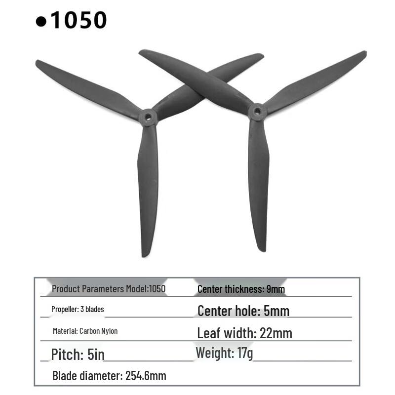 10-inch FPV Drone 3-Blade Propellers