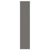 Blackout Roller Blind Grey 45x230 cm Fabric Width 40.7 cm Polyester