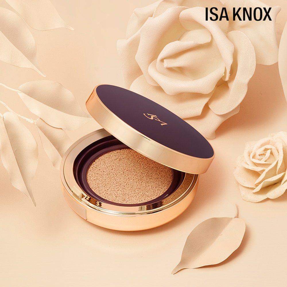 ISA KNOX Cellinu Concealing Cushion Main Product 2 15g + Refill 2 15g + Puff 3