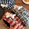 Cute Face Slimming Plaid Beret Hat Sun Protection Thin Design Octagonal Cap Y2K Newsboy Hat Women's Fashion