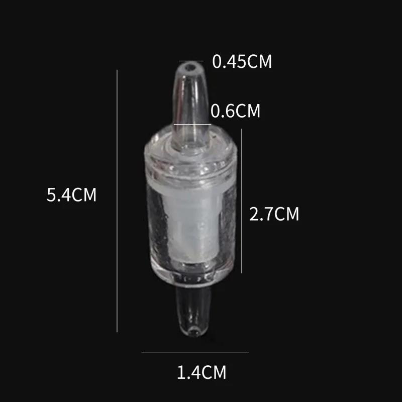 CO2 Diffuser Set Carbon Dioxide Atomizer Check Valve U Shaped Connector Suction Cup For Fish Tank Planted Supply