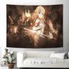 S-Sword Art Online Tapestry Anime Tapestry Wall Hanging Bohemian Wall Tapestries Mandala Home Decor Accessories