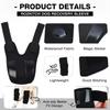 ROZKITCH Dog Leg Protector for Rear Hock Joint or Front Leg Knee, 1 Pair of Dog Leg Compression Wrap Sleeve for Anti Licking Carpal Support Ankle