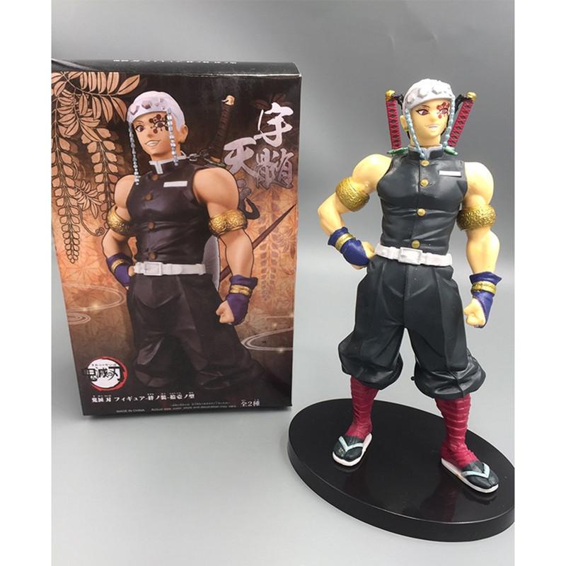 

Demon Slayer Nezuko Tanjirou Zenitsu Inosuke Tengen Sanemi Muichirou Mitsuri Obanai Muzan Akaza Figure Колекційна модель іграшки