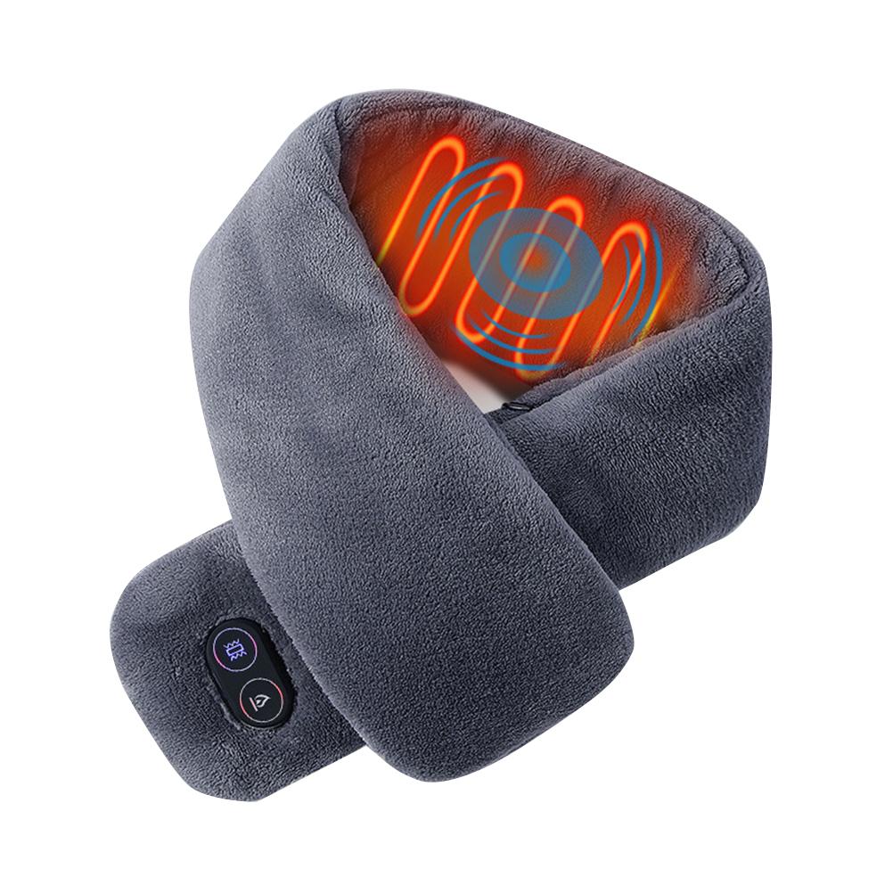 Heated Scarfs Heated Scarfs Rechargeable Heating Scarf USB Charging Lightweight Soft Scarf for Men Women Heating Scarf