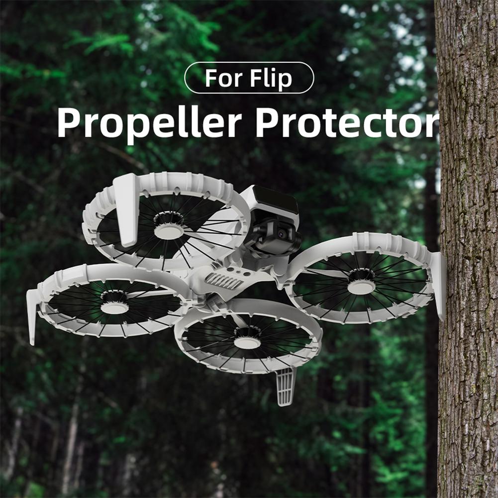 For DJI Flip Drone Propeller Guard Case Lightweight Anti-Collision Ring Bumper Protector Paddle Protector Drone Accessories