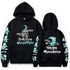 Hoodies Demon Slayer Long Sleeve Men and Women Sweatshirts with Casual Hooded Fleece Unisex Pullovers Fashion Pullover Clothing