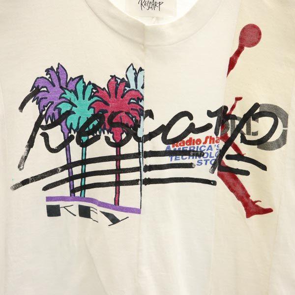 RESCARP 23ss Remake Short Sleeve T-shirt White System Men's Used