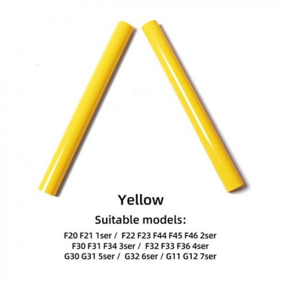 2x Beautiful Car Front Grill Decoration Cover Strip For BMW 3 Series F30 13-18