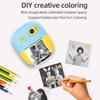 Kids Instant Print Camera Kids Digital Camera 1080P Digital Video Camera Dual Lens 2.4 Inch IPS