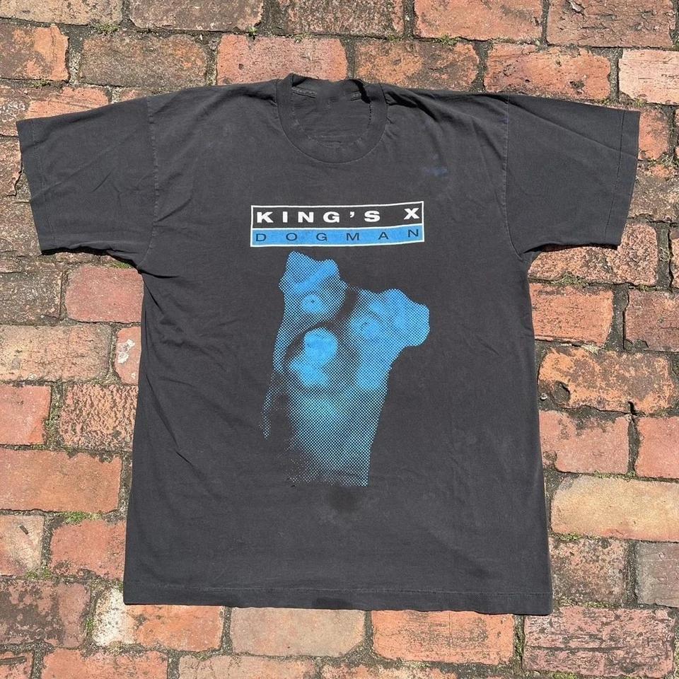 

King s X 90s Band Concert S to 5XL Cotton T-shirt K711 M