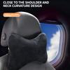 Car plush headrest,black neck pillow,driving companion,car accessories,for bmw M pegatina X1 X3 X4 X5 X6 X7 e46 e90 f20 e60 e39