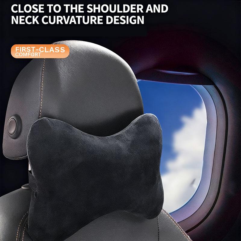 Car plush headrest,black neck pillow,driving companion,car accessories,for bmw M pegatina X1 X3 X4 X5 X6 X7 e46 e90 f20 e60 e39