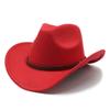 Western Cowboy Hat For Men Women With Wool Felt Material For Outdoor Events And Festivals