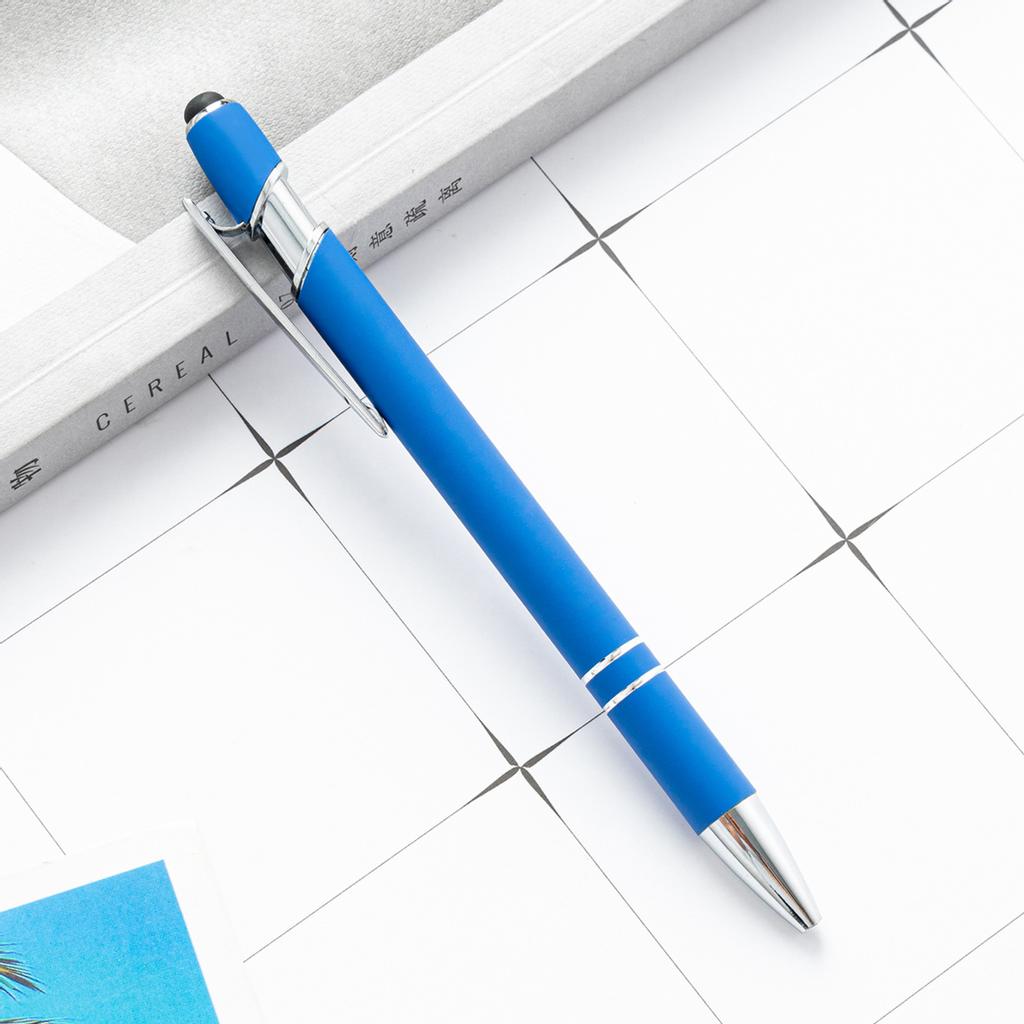 Metall-Touch-Stift, Aluminium-Stab-Stift, Meiji-Stift, Kapazitiver Touch-Stift, Kugelschreiber, Handschrift-Touchscreen-Stift