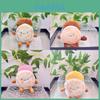 Whimsical Xi'an Meat Sandwich Plush Toy Keychain Featuring Super Soft Pp Cotton Material