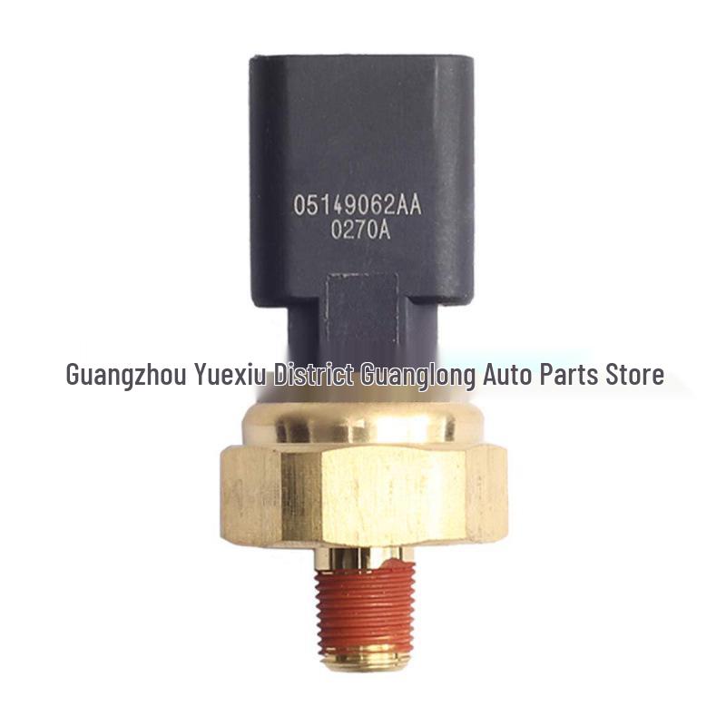 The 05149062AA engine oil pressure sensor fits 2004-2017 Dodge, Jeep, and Chrysler vehicles.